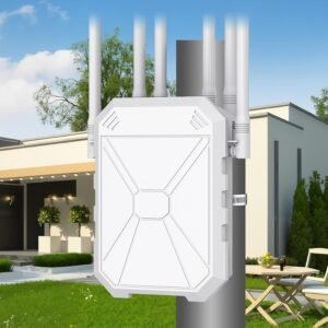GL.iNet Flint 3 WiFi 7 Router – Tri-Band, 6GHz Speed, Long Range, VPN, 5x 2.5G Ports