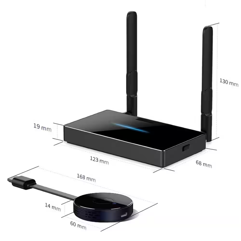 4K Wireless HDMI Extender, 5G Transmitter & Receiver, VGA Output, No WiFi Needed - Image 7